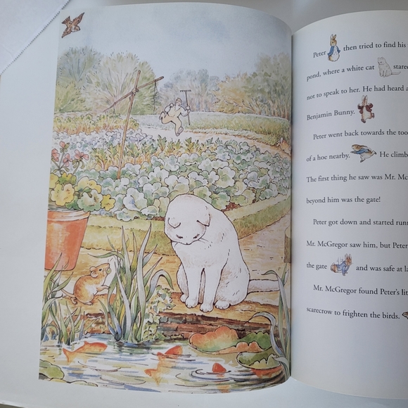 Play a Sound The Tale of Peter Rabbit and Benjamin Bunny Vintage Hardcover Book - Picture 6 of 17